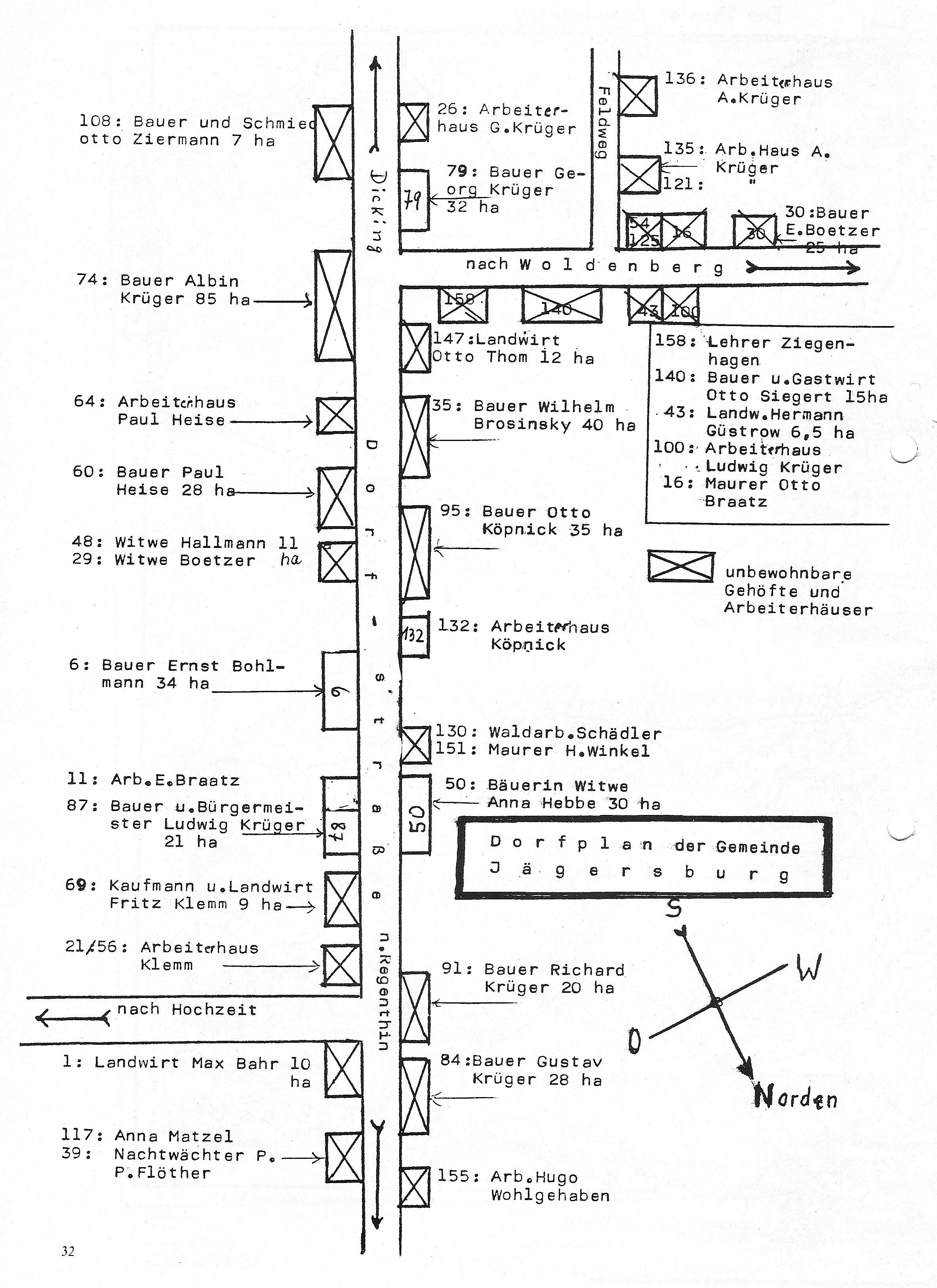 Dorfplan Jgersburg Jpg