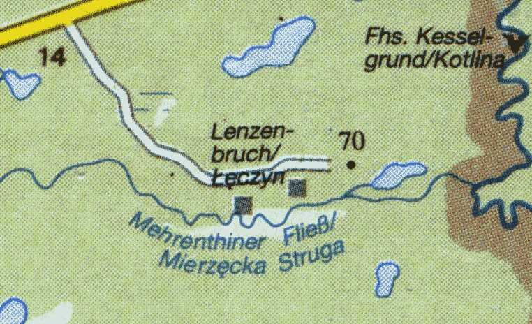Lenzenbruch Map